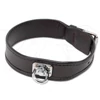 Kép 1/2 - Mystique® utánkereső bőr nyakörv barna 38mm - 60cm