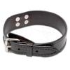 Kép 2/2 - Mystique® utánkereső bőr nyakörv barna 38mm -  55cm