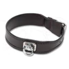 Kép 1/3 - Mystique® utánkereső bőr nyakörv barna 38mm 50 cm