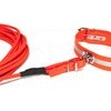 Kép 2/3 - Mystique® Biothane utánkereső nyakörv 38mm fényvisszaverő narancssárga 40-50cm