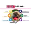 Kép 4/7 - KONG CLASSIC HARANG PIROS S (7x4,5cm)