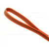 Kép 2/2 - Mystique® gumírozott nyomkövető póráz fogantyúval 20mm  20m narancs