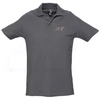 Kép 1/3 - Galléros piké póló mouse grey - XL