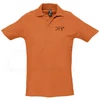 Kép 1/3 - Galléros piké póló orange - M