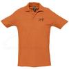 Kép 1/3 - Galléros piké póló orange - XL