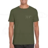 Kép 1/2 - Környakú póló Military Green 2XL