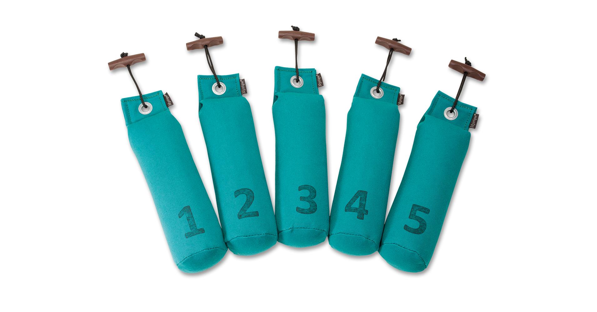 Mystique® Dummy set 500g 5db. 15 Zöld Dummy szettek Vadászkutya