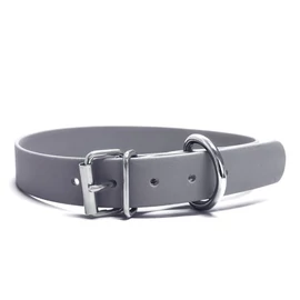 Mystique® Biothane nyakörv classic 19mm szürke 35-43cm