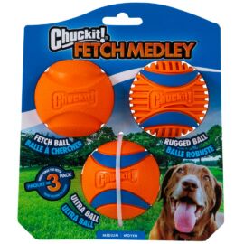 Chuckit Medley Medium - Set Fetch, Ultra and Rugged Ball 6,5cm (M)