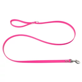 BioThane Klasszikus póráz nikkelezett karabínerrel rózsaszín 16mm