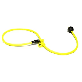 BioThane® rövid póráz 6mm 65cm neon sárga