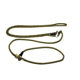 Mystique® "Hunting Profi silent" hunting leash 8mm vadászzöld/narancssárga 280cm