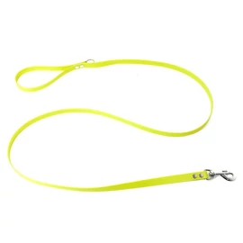BioThane Klasszikus póráz nikkelezett karabínerrel neon sárga 16mm BioThane Klasszikus póráz nikkelezett karabínerrel neon sárga 16mm