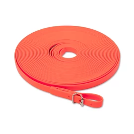 Mystique® Biothane utánkereső póráz 13mm neonnarancssarga 10m