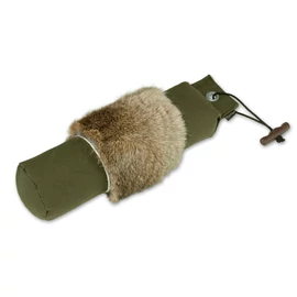 Mystique® Dummy "Rabbit fur" 1000g khaki - szőrmével borított Mystique® Dummy "Rabbit fur" 1000g khaki - szőrmével borított