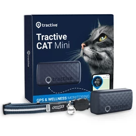TRACTIVE GPS CAT MINI - MACSKA GPS NYOMKÖVETŐ ÉS AKTIVITÁSMÉRŐ