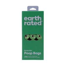 Környezetbarát kutyapiszok zacskó, levendula illatú (21 tekercs, 315 db)
