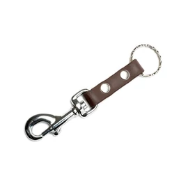 Mystique® Biothane kulcstartó 13mm khaki