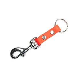 Mystique® Biothane kulcstartó 13mm narancs