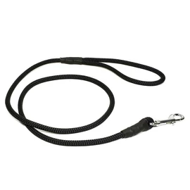 Mystique® FT póráz 8 mm-es, karabinerrel, 130cm hosszú, fekete