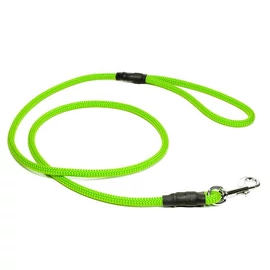 Mystique® FT póráz 8 mm-es, karabinerrel, 130cm hosszú, neonzöld