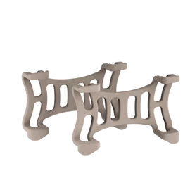 Rögzítő gumi Tractive Dog 6 GPS-hez BARNA (2db)