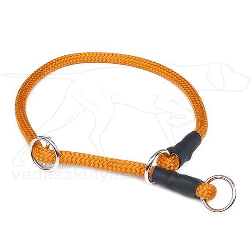 Mystique® Nyakörv nylon kerek stoppal 8mm 40cm narancsárga