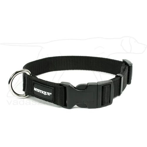 Mystique® Nylon nyakörv 25mm fekete 40-50cm