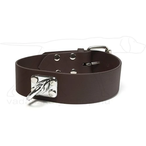 Mystique® Biothane utánkereső nyakörv barna 38mm 45-55 cm