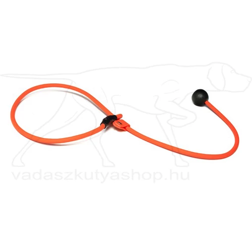 BioThane® rövid póráz 6mm 80cm neon narancs