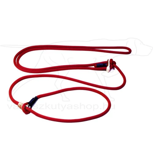 Mystique® "Hunting Profi silent" hunting leash 8mm piros 280cm