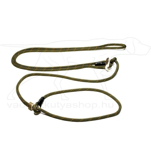 Mystique® "Hunting Profi silent" hunting leash 8mm vadászzöld/narancssárga 280cm