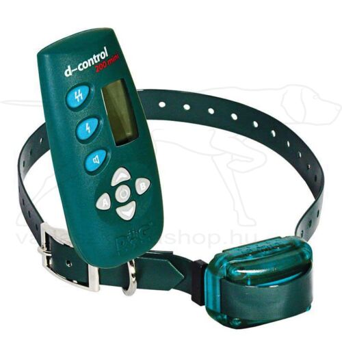 D Control 500 Mini elektromos kutyakiképző nyakörv (500m) – Dogtrace – biothane nyakszíjjal