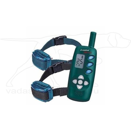 D Control 502 Mini elektromos kutyakiképző nyakörv (500m) – Dogtrace – biothane nyakszíjjal