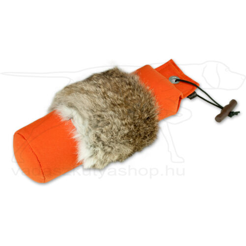 Mystique® Dummy "Rabbit fur" 1000g narancssárga - szőrmével borított