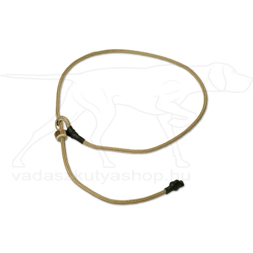 Mystique® Field trial moxon "Short leash" póráz 4mm 80cm bézs