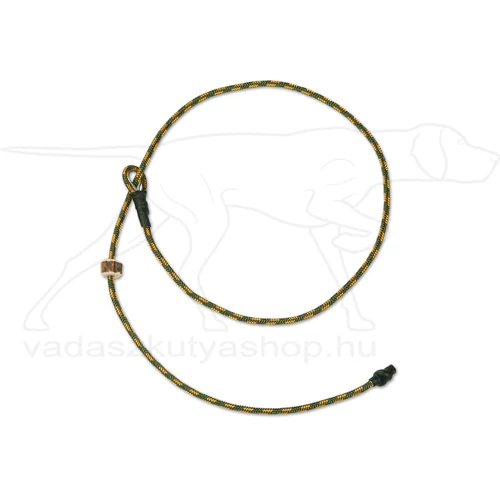Mystique® Field trial moxon "Short leash" póráz 4mm 65cm zöldes/narancssága