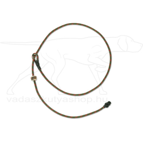 Mystique® Field trial moxon "Short leash" póráz 4mm 65cm zöldes/piros