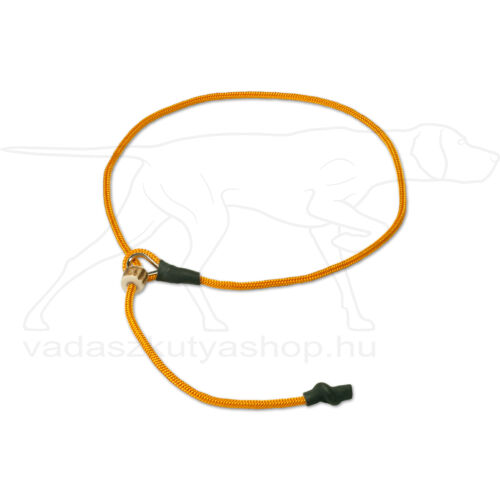 Mystique® Field trial moxon "Short leash" póráz 4mm 80cm narancssárga