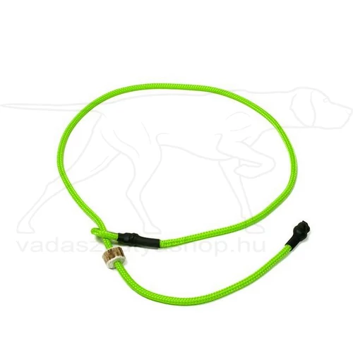 Mystique® Field trial moxon "Short leash" póráz 4mm 80cm neonzöld