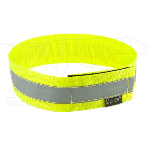 Mystique® Fényvisszaverő nyakörv 45cm neonsárga