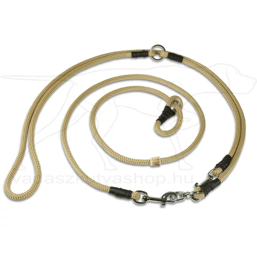Mystique® "Hunting Profi" vadaszati póráz moxon 8mm bézs L 345cm