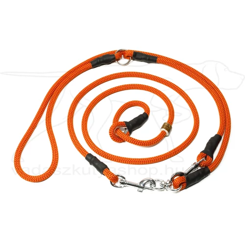 Mystique® "Hunting Profi" vadaszati póráz moxon 8mm narancsárga 8mm M 295cm