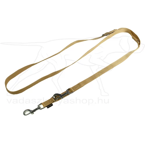 Mystique® Nylon kiképző póráz 20mm bézs 200cm