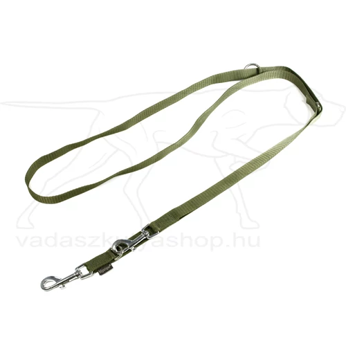 Mystique® Nylon kiképző póráz 20mm khaki 200cm
