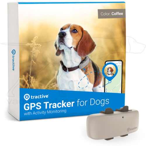Tractive GPS nyomkövető kutyáknak Coffee