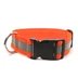 Mystique® Fényvisszaverő nyakörv click csattal 40mm neonnarancssárga 30-40cm