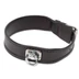 Mystique® utánkereső bőr nyakörv barna 38mm - 60cm