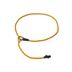 Mystique® Field trial moxon &quot;Short leash&quot; póráz 4mm 80cm narancssárga