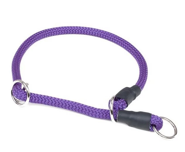 Mystique® Nyakörv nylon kerek stoppal 8mm 45cm lila